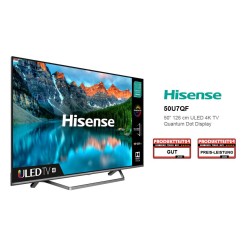 TV 50 HISENSE QLED 4K 2500PCI SMART TV WIFI BT