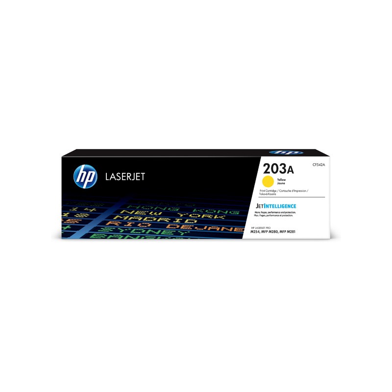 TONER HP 203A YELLOW M254-M280-M281 1300PAGES