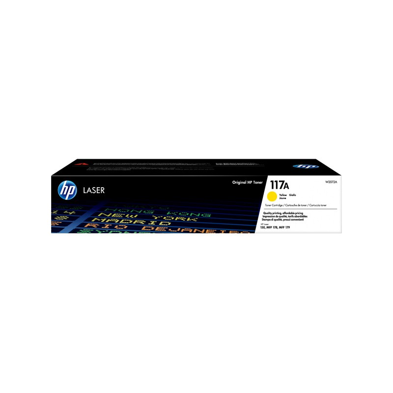 TONER HP 117A 700 PAGES YELLOW