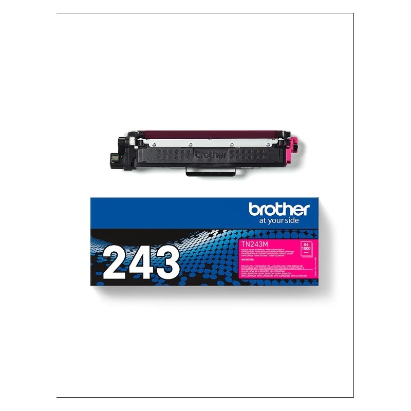 TONER BROTHER TN-243M MAGENTA 1000PAGES