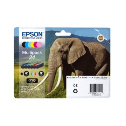 CARTOUCHE EPSON C13T24284011 ELEPHANT 6 COULEURS