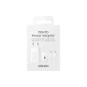 CHARGEUR + CABLE SAMSUNG EP-T1510XW 15W USB-C/USB-C BLANC