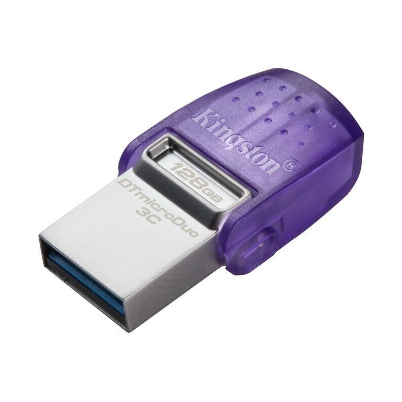 CLE USB 128GB KINGSTON 3.2 DUO USB-A/USB-C