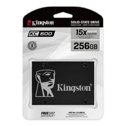 DISQUE DUR INTERNE SSD KINGSTON 256GB 2.5'' 550MO/S