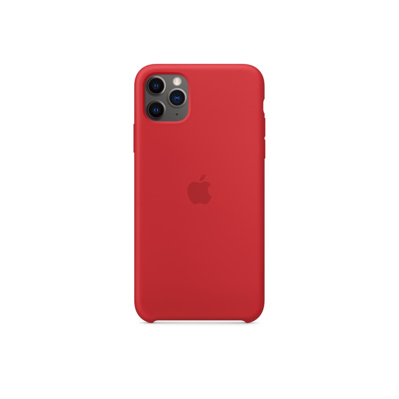 COQUE SILICON IPHONE 11 PRO MAX ROUGE
