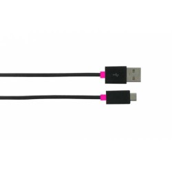 CABLE USB M/MINI USB ROSE 1M