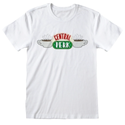 T-SHIRT FRIENDS CENTRAL PERK BLANC TAILLE M (COUPE HOMME)