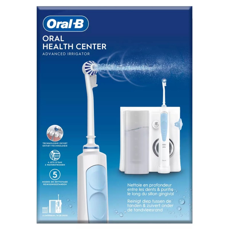 JET DENTAIRE ORAL B PACK SUPER BULLES  OXYJET + 6 CANULES