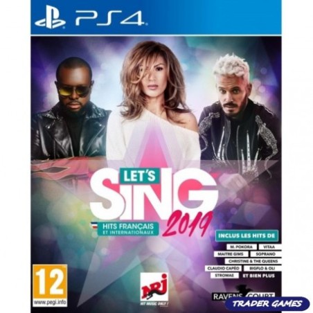 PS4 - LET'S SING 2019 + 2 MICROS VF