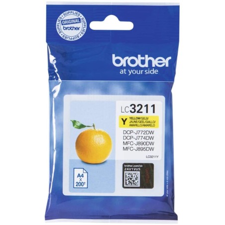 CARTOUCHE BROTHER LC3211Y YELLOW