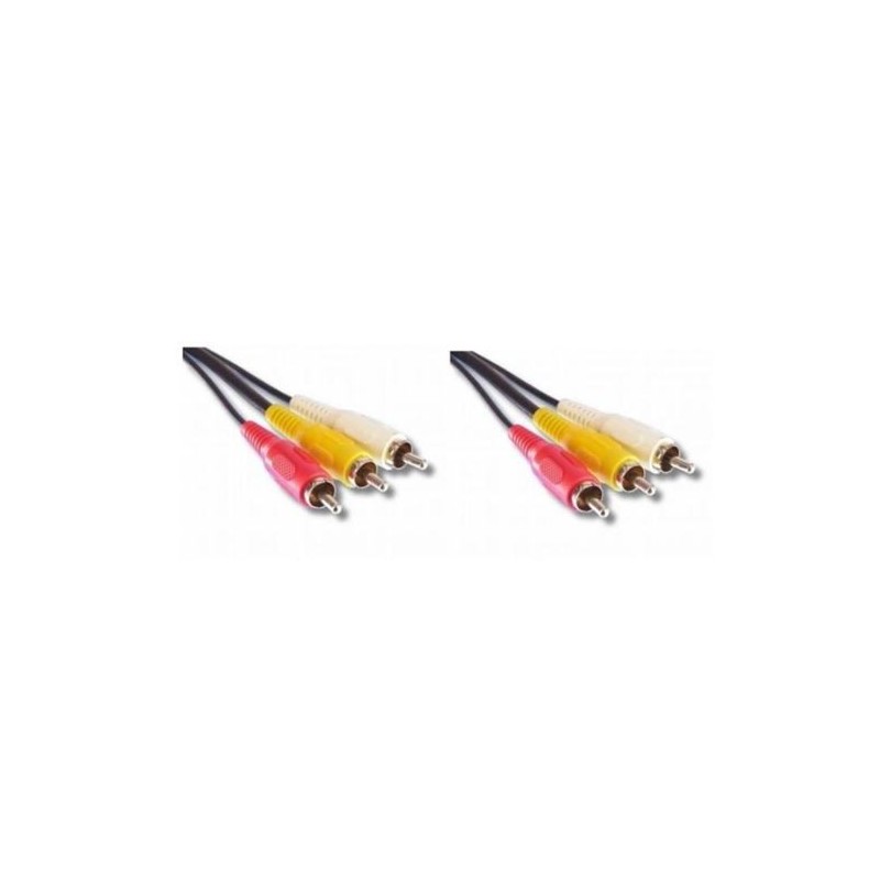 CABLE RCA LINEAIRE VR62G 3RCA M/M  5M