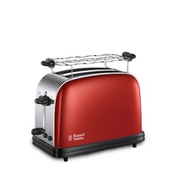 GRILLE PAIN RUSSELL HOBBS 23330-56 1670W 2F COLOURS PLUS ROUGE