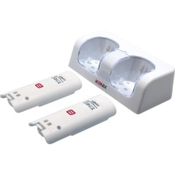 WII U - BASE DE CHARGE WII REMOTE BLANCHE + 2 BATTERIES