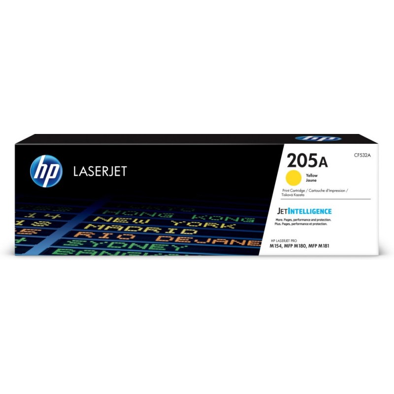 TONER HP 205A YELLOW 900PAGES
