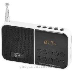 RADIO PORTABLE TREVI DR740SDBLANC FM/SD ALIM RECHARGEABLE BLANC